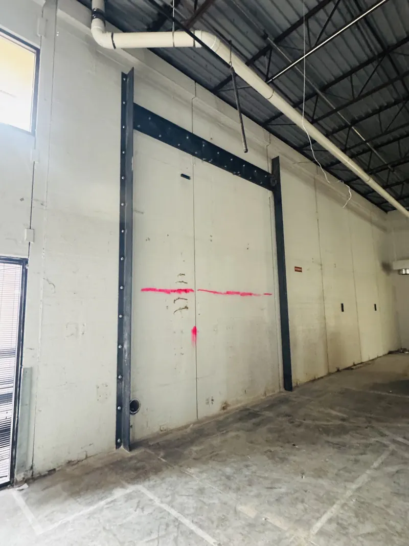 Bolted structural steel columns, welding job by KC Ironcore